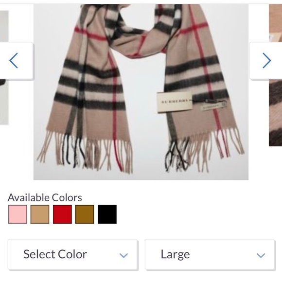 BEWARE Burberry Scarf Scarves - Picture 5 of 8